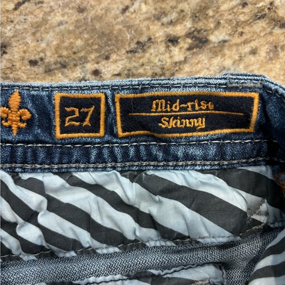 Rock Revival low rise skinny jean size 27 - Picture 4 of 6